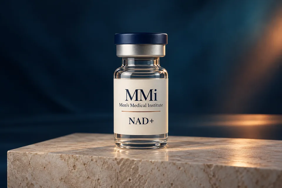 Illustration of an MMi NAD+ vial